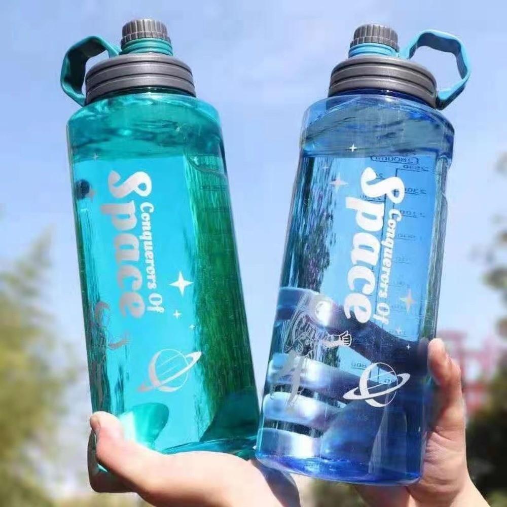 Transparent Sports Water Bottle Large Capacity Water Cup New Reusable Plastic Cup Travel
