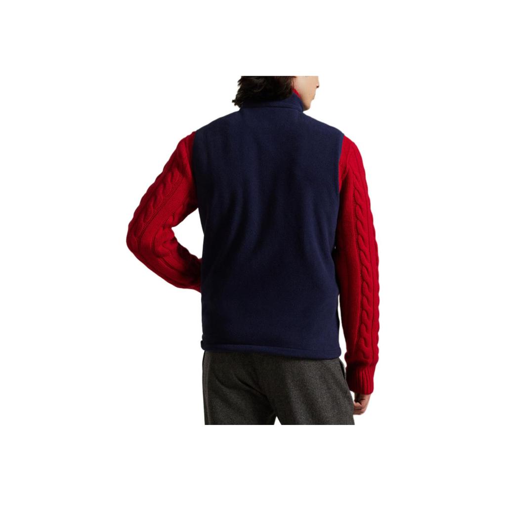 Polo Ralph Lauren Embroidered Pony Front Zip Vest Men Vests 710981741-001