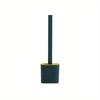 1 Set, Water-proof Base, Toilet Brush with Holder Set, Floor-to-ceiling or Wall-mounted Toilet Brush with Long Handle,