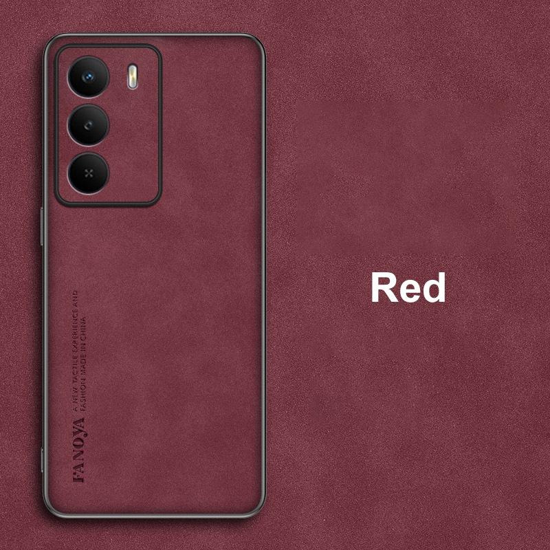 

Для Realme C71 4G Чехол Роскошный Чехол для телефона из ПУ кожи Для Realme C71 RealmeC71 Задняя крышка Силиконовый Противоударный Полная защита For Realme C71 4G красный