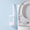 Plastic Disposable Toilet Brush Wall Mounted Toilet Brush Holder Toilet Scrubber  Household Use