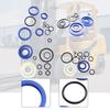 Manual Pallet Truck Hydraulic Parts Rubber Oil Seal Set Forklift Repair Kit for Pallet Lift and Sealing Performance