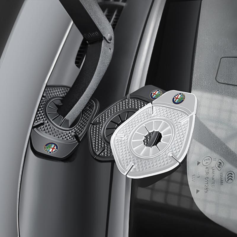 Car Windshield Wiper Hole Protective Cover Wiper Dustproof Protection Bottom For Alfa Romeo Giulia Stelvio Giulietta 156 159 147