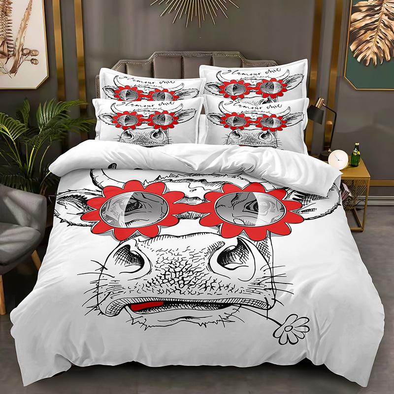 Mote trykkingsteknologi, 3D digitaltrykk, sengetøy, dynetrekk, putetrekk, tredelte sett