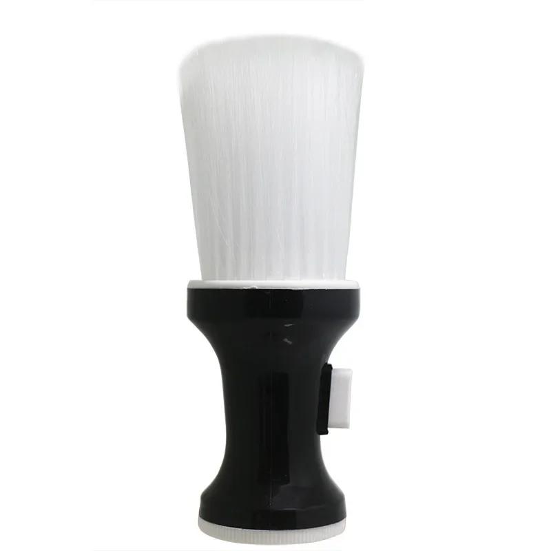 Soft Hair Brush Neck Face Duster Hairdressing Hair Cutting Broken Hair Cleaning Brush for Barber Salon Hairdressing Styling Tool