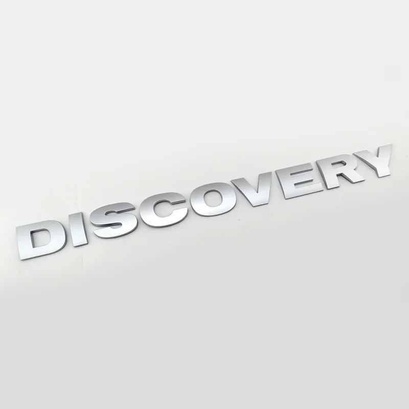 3D ABS Letters Logo Car Front Hood Badge Bonnet Sticker Land Rover Discovery Sports Emblem Discovery 4 3 5 2 TD5 Accessories