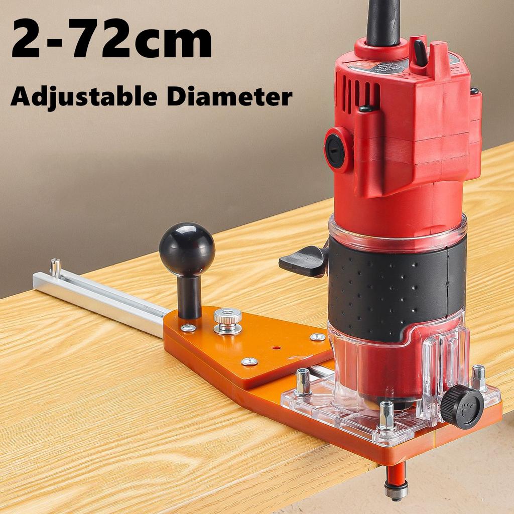 Trimming Machine Balance Board Flip Board Bottom Plate Slotting Chamfering Woodworking Electric Wood Milling Installation Board