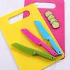 1pc Plastic Kitchen Tools For Kids Cutting Board Knife Children Safety Cooking Tools Fruit Knife For Picnics Camping Use