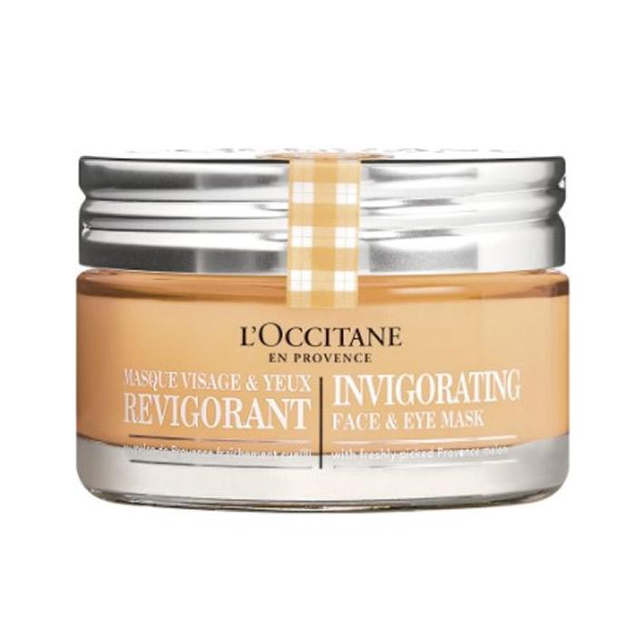 

L Occitane тонизирующая маска для лица и глаз 75 мл
