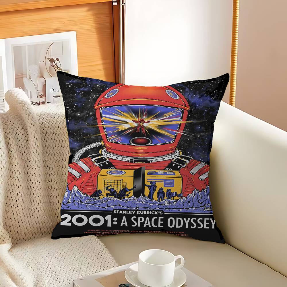 2001 A Space Odyssey Movie Cushion Cover Car Throw Pillow Case For Sofa Car Christmas Gift 40X40Cm 45X45Cm