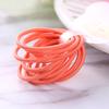 100PCS/bags  2mm Diameter 3cm  Kids Nylon Elastic Hair Bands Ponytail Holder Rope Elasticity Hair Ties for DIY Hair Accessories