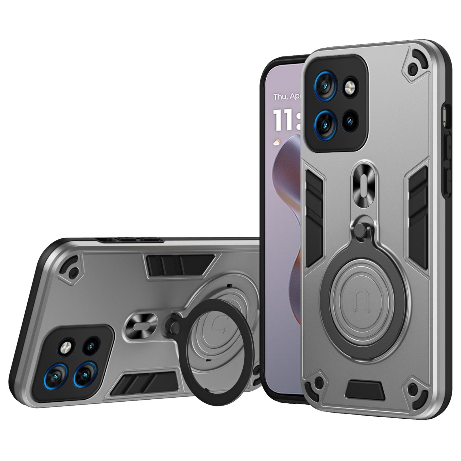 

Phone Case For Motorola Thinkphone 25 5G/Edge 50 Neo 5G/Moto S50 5G PC+TPU Drop Protection Cover with Rotatable Kickstand C