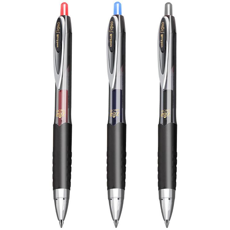 Mitsubishi UMN-207 Quick-Dry Water-Resistant Gel Pen 0.5mm for Exams