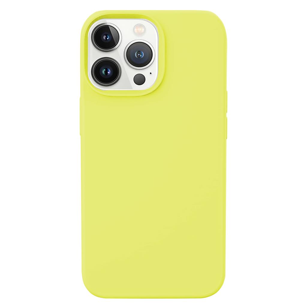 KALEBOL KLB-YTGJ001 For iPhone 12 Pro Case Solid Color Liquid Silicone+PC Phone Cover