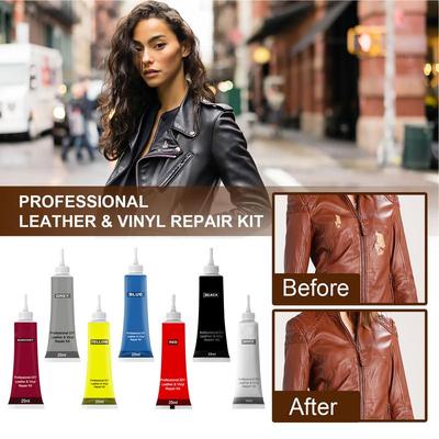 20ml Advanced Leather Repair Gel Leather Holes Complementary Color Repair Paste Car Repair Cream Agent Car Accessries