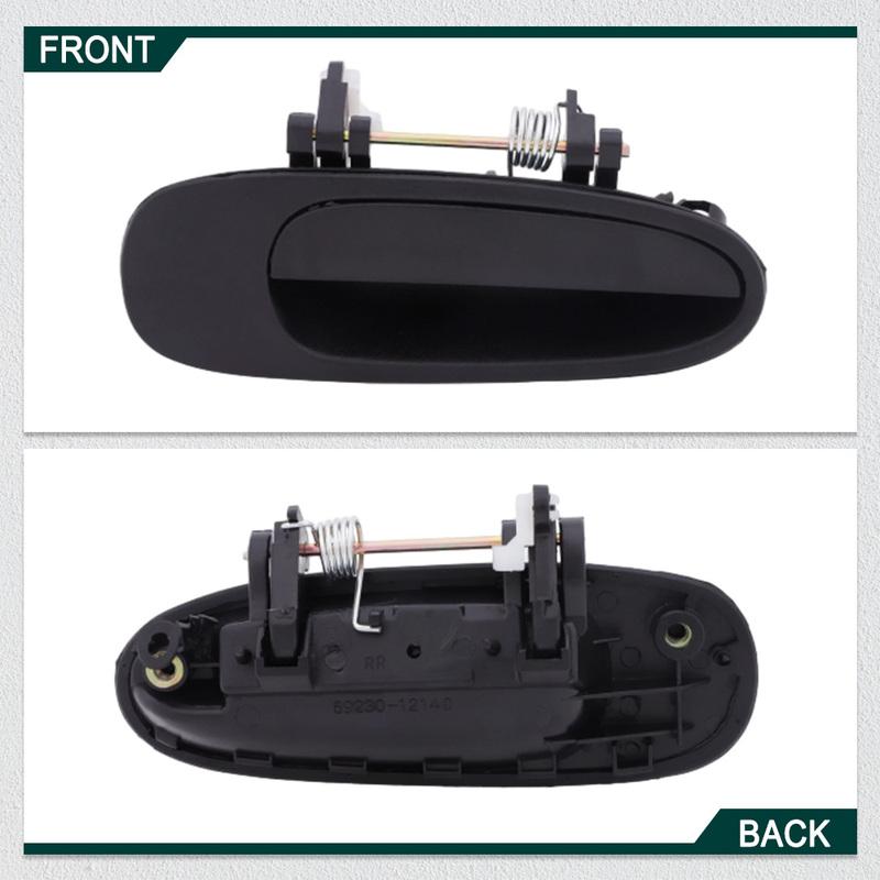 Left Right Exterior Outside Door Handle for Toyota Corolla Geo Prizm 1993-1997 RAV4 1996-1997 Left Hand Drive 69220-12170