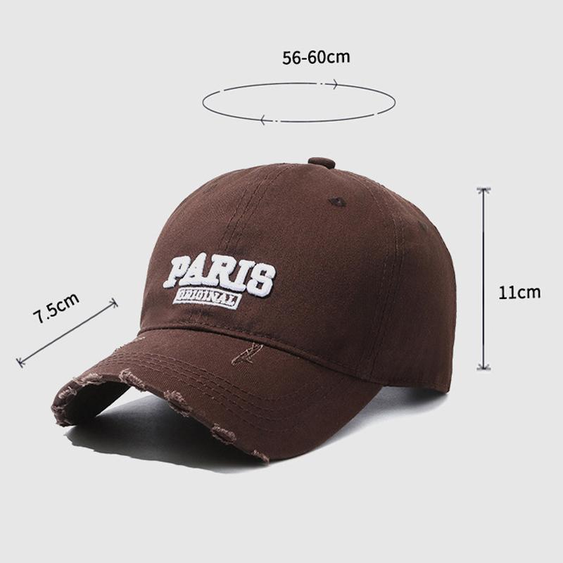 Wide Brim Baseball Cap Women's Holed Letter Outdoor Cap Sports Embroidery Ponytail Panama Cap Male Snapback Hat Sun Visor Hats
