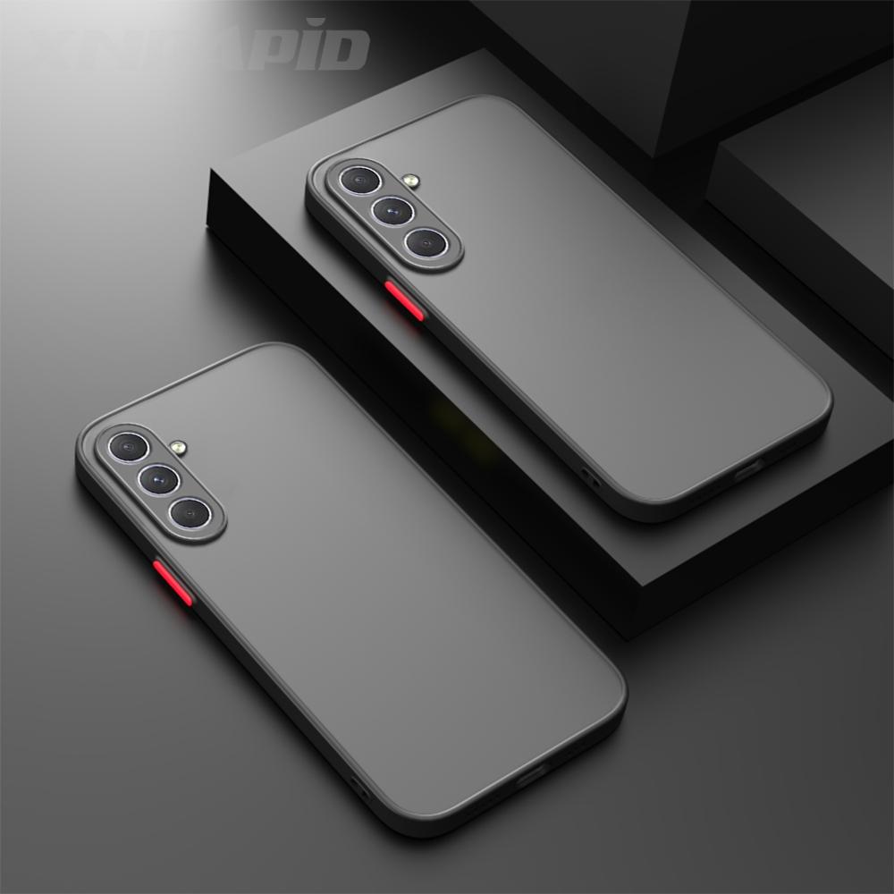 

Fundas Shockproof Matte Case For Samsung Galaxy F15 A55 A35 A25 A15 A54 A34 A14 A33 A23 A24 A73 A53 A72 A22 A05 A05S Armor Cover For A34