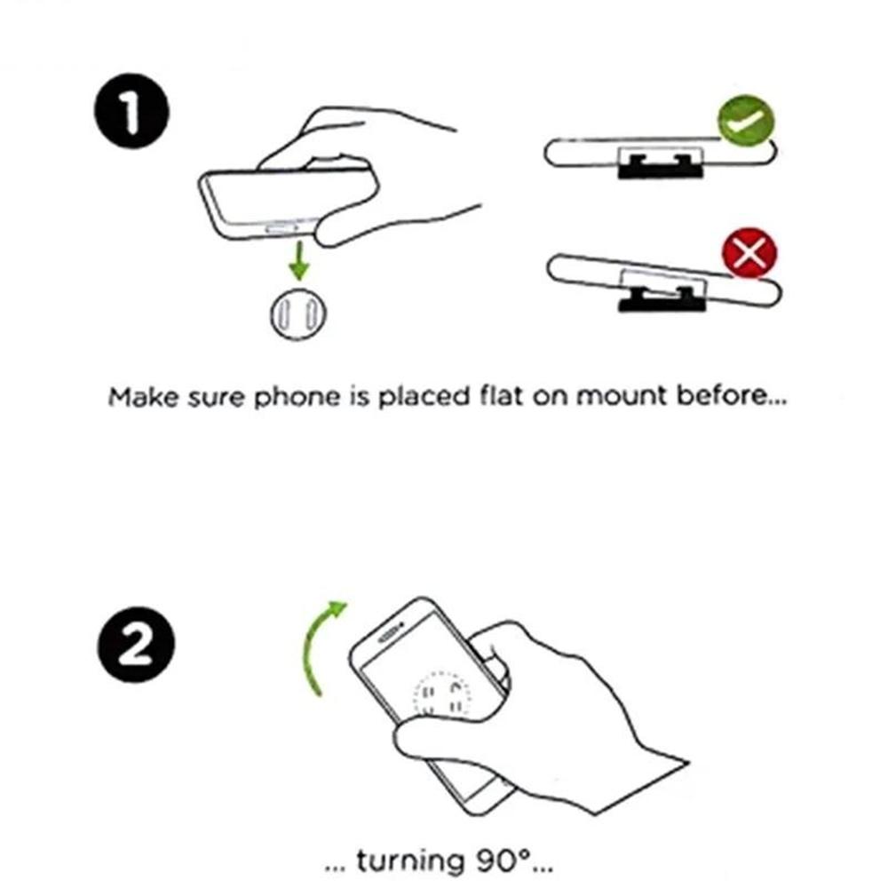 Чорний кріплення для мотоцикла Moto Mount Pro Чорний #53138