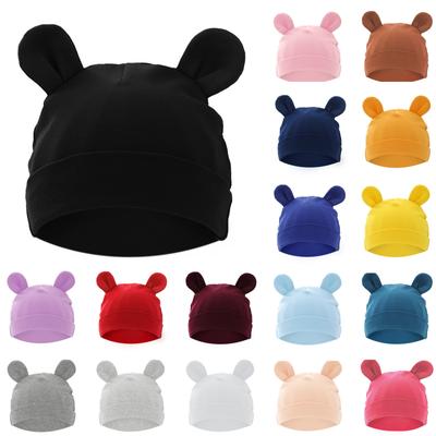 Baby Fetal Cap Hat Set Bear Shape Baby Hood