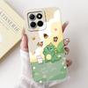 For Huawei Honor X8 4G 5G X8a X8b Phone Case Soft Liquid Silicone Bumper HonorX8 X 8 Anti-knock Cute Panda Astronaut Cover Capa