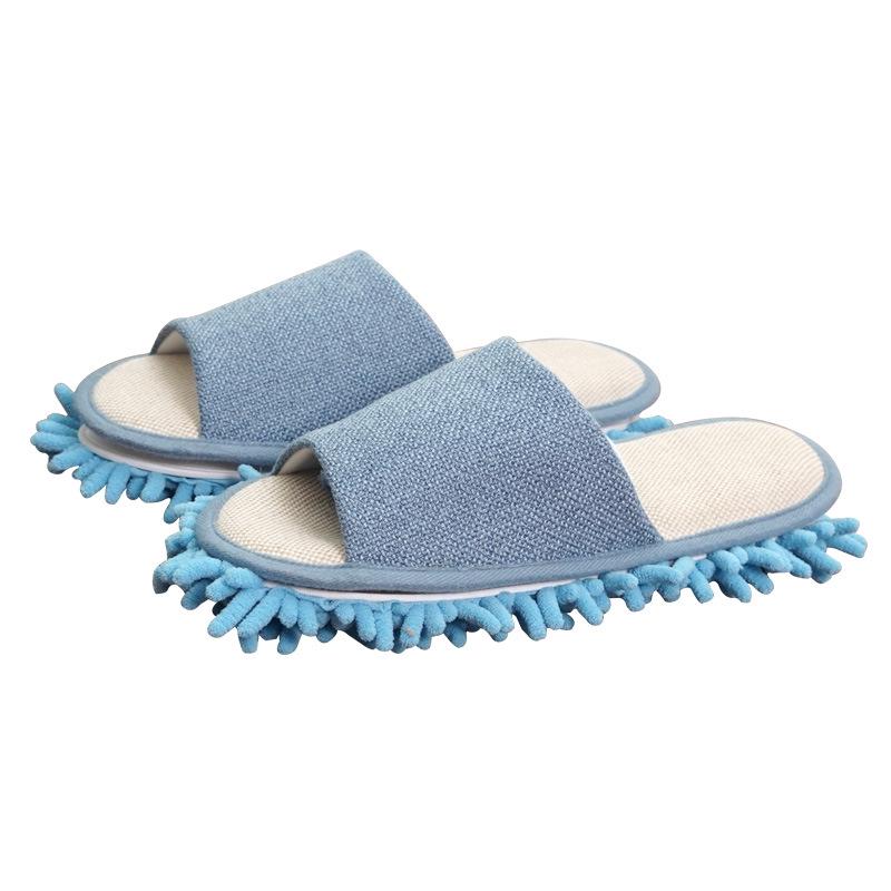 Papuci de mop detașabili și lavabili pentru curățarea silențioasă a podelei