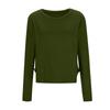 Womens Spring Tops Long Sleeve Crewneck Basic Lightweight Summer Shirts for Women Casual Loose Fit Style Womens Summer Shirts
