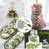Baumblatt Silikonform Blätter Harzform Kuchen Ton Fondant Form Dekorationswerkzeuge Cupcake Topper Küchenzubehör Artikel Backen