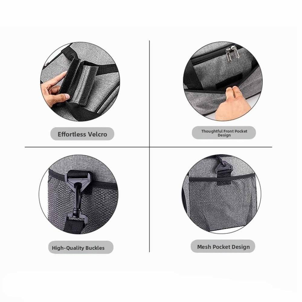 Leak-proof Insulated Lunch Bag Collapsible Picnic Cooler Bag Durable Food Thermo Bag  Work Office