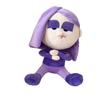 New Fashion Toy Green Owl Purple Hair Sister Plush Doll Pillow Pendant