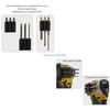 Y3NA Drill Bit Holder Tool Holsters for Power Drill Driver Adhesive Fasteners Replace