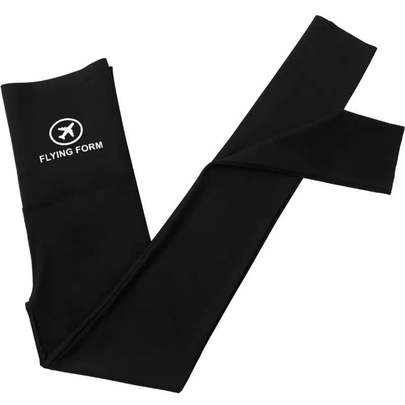 Women's High-Waisted Fleece-Lined Shark Pants - Warm Barbie Yoga Leggings for Autumn/Winter