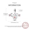 Real Copper I Love My Sisters Pendants Charms Beads Jewellery Fit Original Bracelet For Women Diy Gift