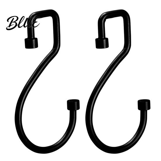Stylish Curtain Hook Hooks for Space-Saving Space-saving Installation Adjustable 2Pcs Easy S-Shaped Hanging Home Bathroom