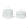10 inch Cake Carrier with Foldable Handle Portable Box Muffin Tart Cookie Dessert Keeper