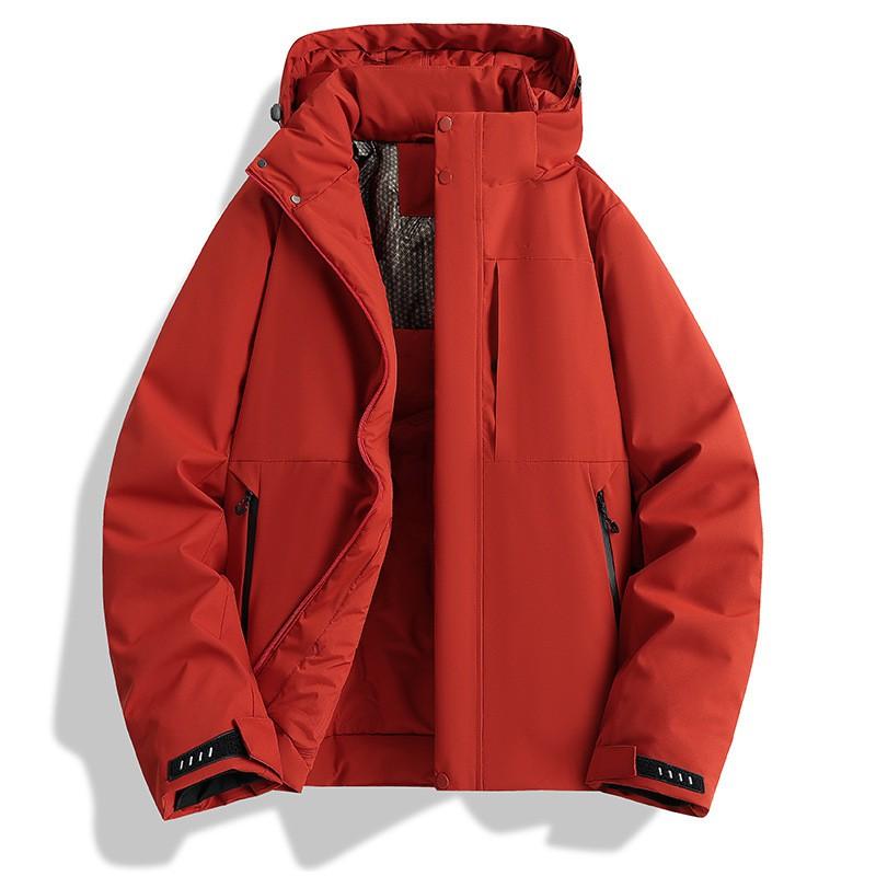 2026 Detachable 3-in-1 Outdoor Jacket Couples Winter Hiking Skiing Camping