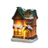 Christmas Village LED Lighted Village Houses,Christmas Village Collection Indoor Room Decor Collectible Buildings