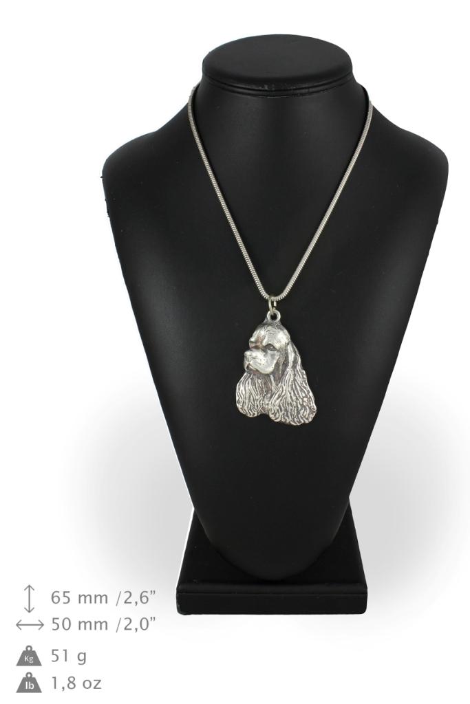 Clumber Spaniel - Dog Necklace, Unique Jewellery for the Dog Fan, Unique Adder Pendant by Art-Dog Brand