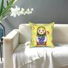 Adorable Russian Doll Square Pillow Case Polyester Throw Pillow Matryoshka Awesome Cushion Covers