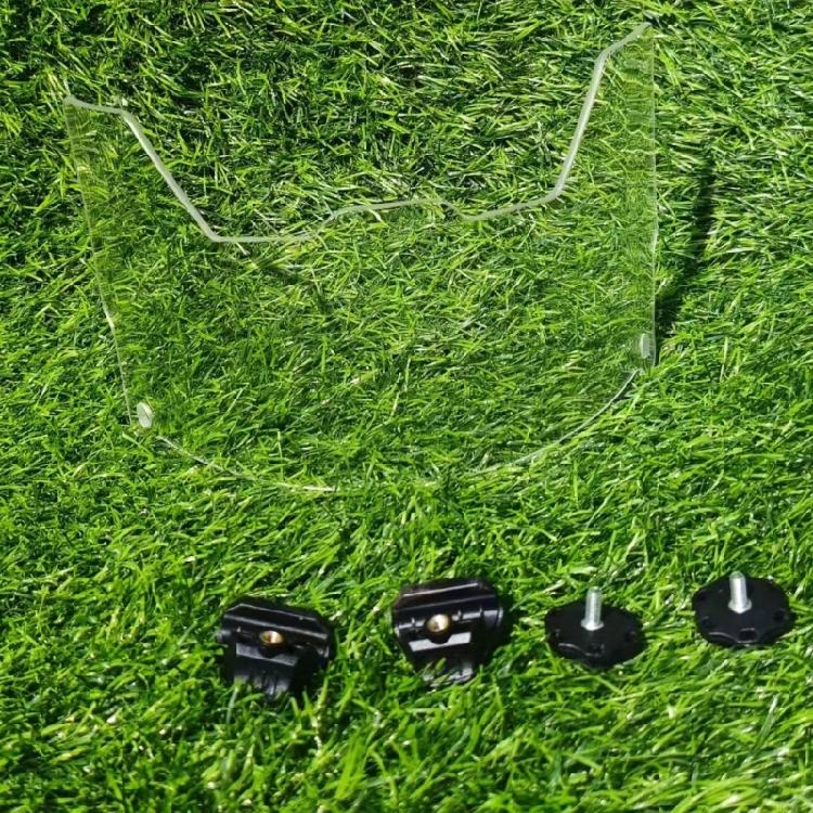 Scratch Resistant Football Helmets Eye Shield Facials Protection Visors Football Visors Clear Football Helmets Visors