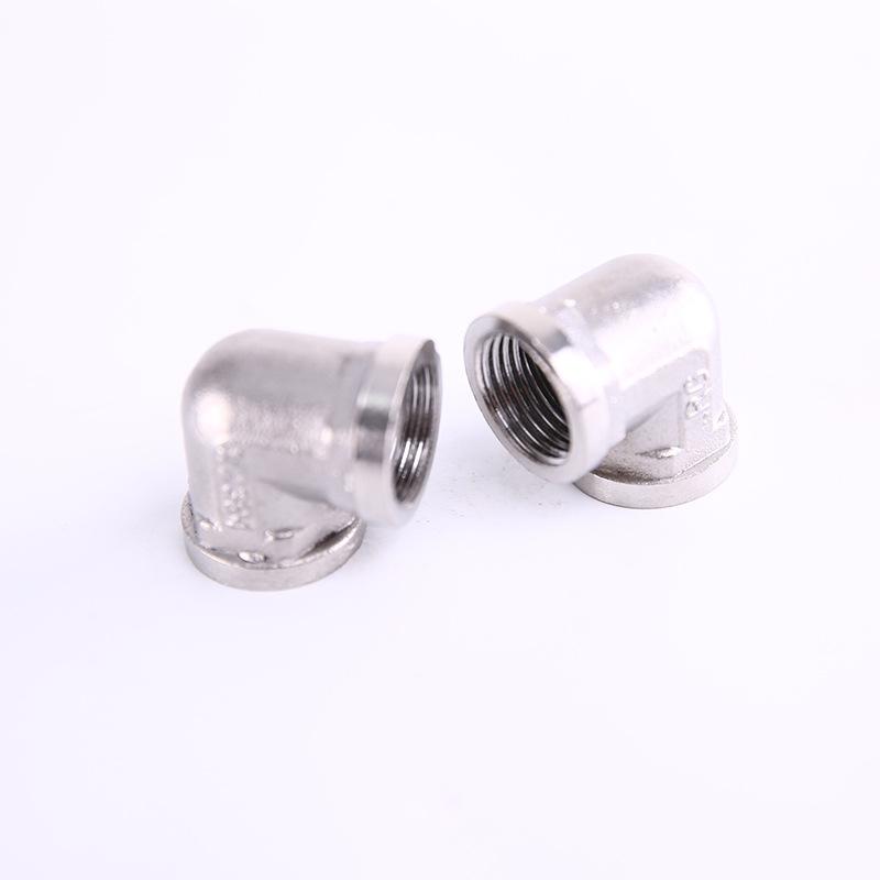 

1/2 Female BSP x 1/2 Female BSP Elbow 90 Degree Stainless Steel SS 304 Threaded Pipe Fittings 1/2