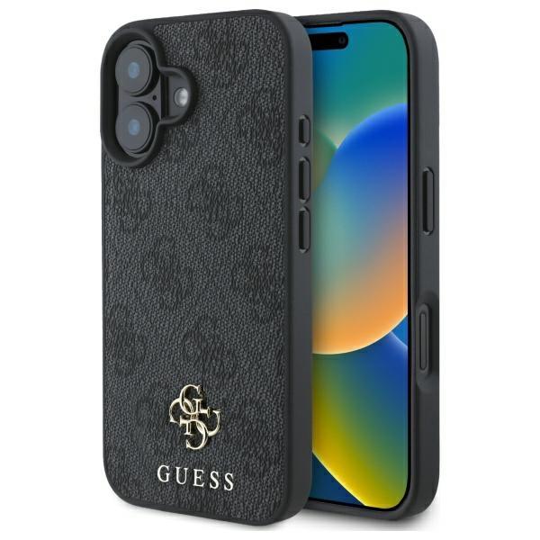 Guess Guhmp16Sp4Sm4Mk Iphone 16 6.1     Czarny/Black Hardcase 4G Small Classic Magsafe
