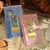 Retro Metal Metal Bookmark Oil Painting Style Famous Painting Floral Painting Bookmark Tassels Stationery Book Clip Teacher