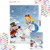 Themed Alice In Wonderland Diamond Painting Kit Handmade diy5D Winter Scene Home Decoration Gift