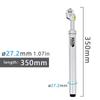 UNO Mtb Bike Shock Absorber 350mm Suspension Seatpost 27.2/28.6/30/30.4/30.8/30.9/31.6/33.9mm for Dropper Seatpost Bicycle Parts