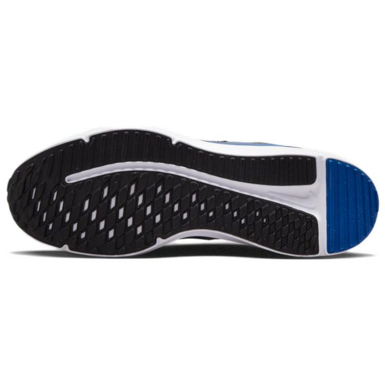 Nike Downshifter 12 Anthracite Racer Blue Men Sneakers Black White DD9293-005