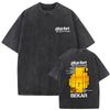 Vintage Washed Rapper DA Uzi Original Gangsta Album Merch  Tshirt Men Women Hip Hop Fashion Pop Music T Shirts Streetwear