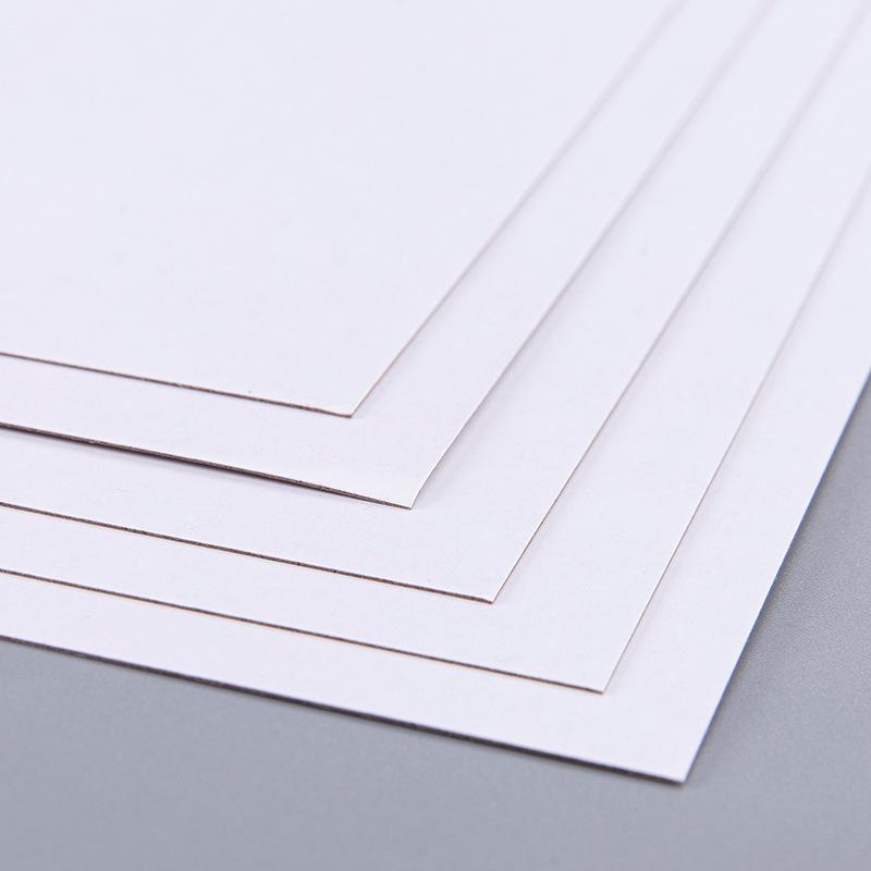 Large Whiteboard Paper Sheet: Durable Gray-Backed Cardboard for Clothing Patterns, with Interlayer Protection - Free Shipping