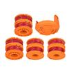 Replacement Spool and Line for String Trimmers Nylon Trimmer Spool Line Portable Practical Gardening Tool