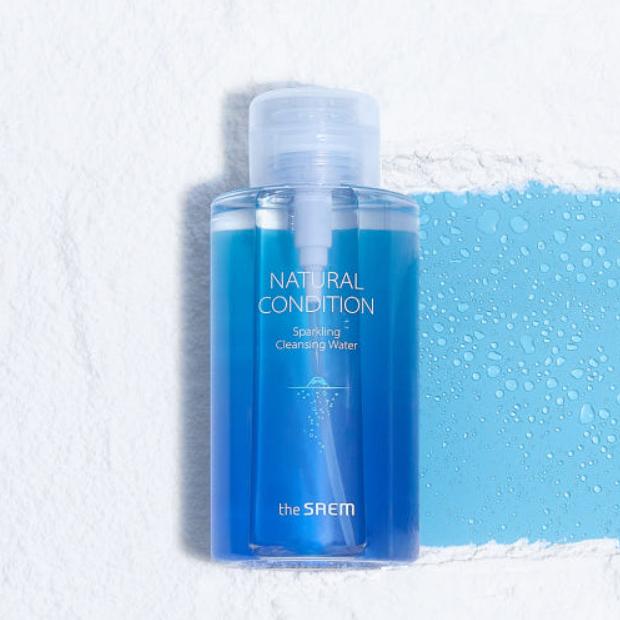 The Saem Natürlicher Zustand Schäumendes Reinigungswasser (500 ml.) & Lippen- & Augenentferner (155ml/5.24 fl.oz.) (7 Optionen)